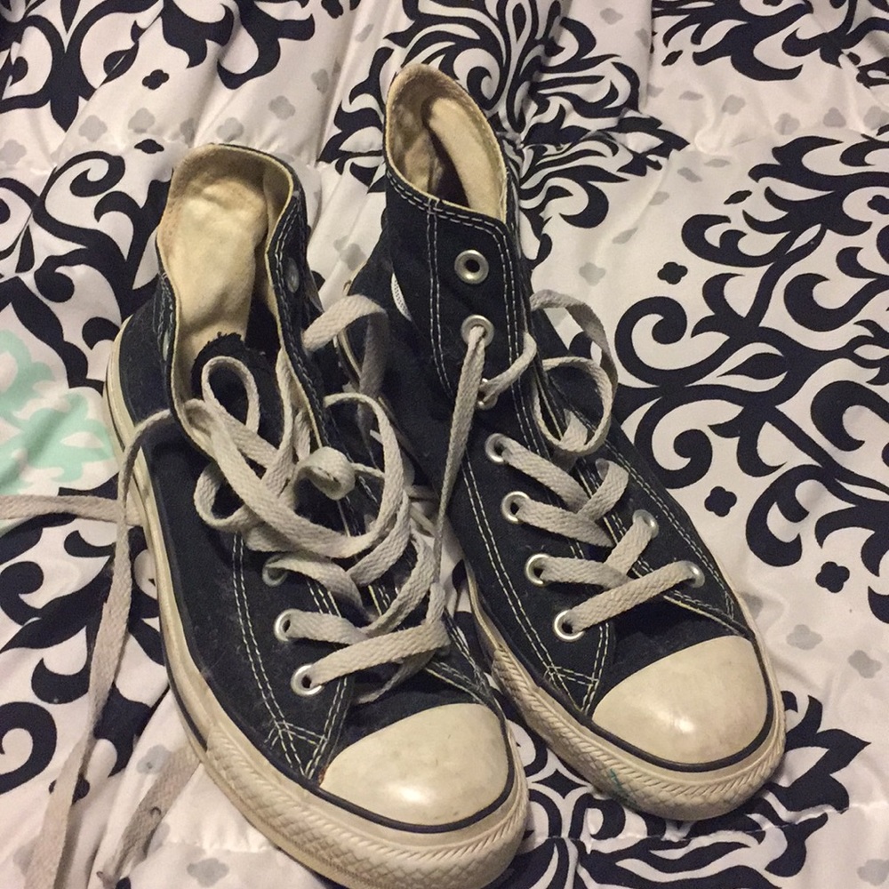 Black Converse High Tops
